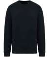 NS447 Native Spirit Unisex Washed Effect Oversize Sweatshirt Washed Black colour image